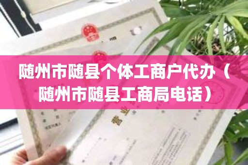 随州市随县个体工商户代办（随州市随县工商局电话）