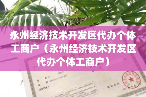 永州经济技术开发区代办个体工商户（永州经济技术开发区代办个体工商户）