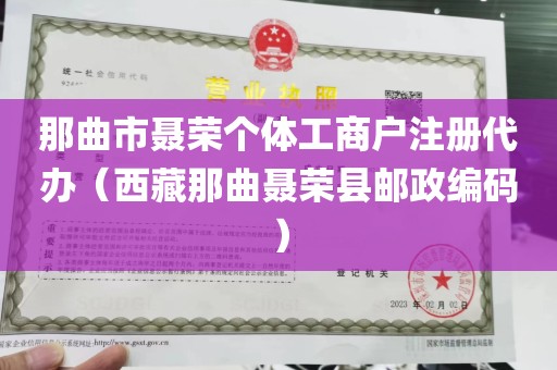 那曲市聂荣个体工商户注册代办（西藏那曲聂荣县邮政编码）