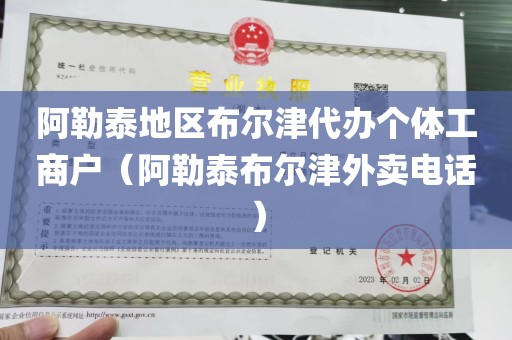 阿勒泰地区布尔津代办个体工商户（阿勒泰布尔津外卖电话）