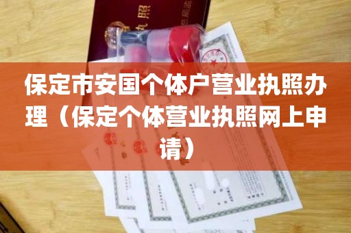 保定市安国个体户营业执照办理（保定个体营业执照网上申请）
