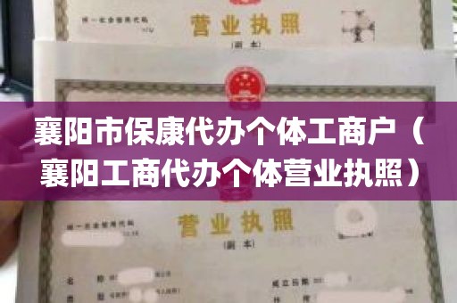 襄阳市保康代办个体工商户（襄阳工商代办个体营业执照）