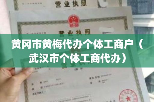 黄冈市黄梅代办个体工商户（武汉市个体工商代办）