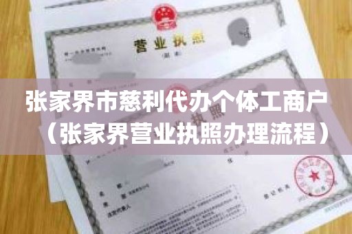 张家界市慈利代办个体工商户（张家界营业执照办理流程）