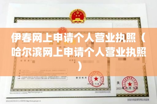 伊春网上申请个人营业执照（哈尔滨网上申请个人营业执照）