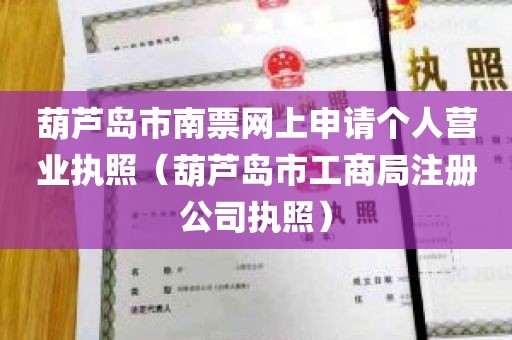 葫芦岛市南票网上申请个人营业执照（葫芦岛市工商局注册公司执照）