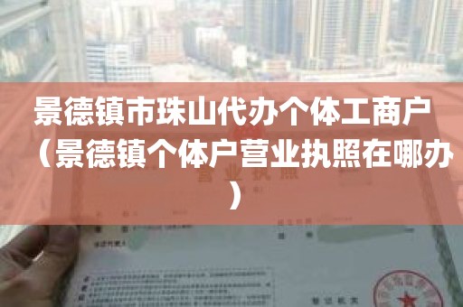 景德镇市珠山代办个体工商户（景德镇个体户营业执照在哪办）