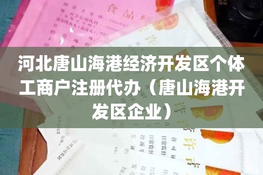 河北唐山海港经济开发区个体工商户注册代办（唐山海港开发区企业）