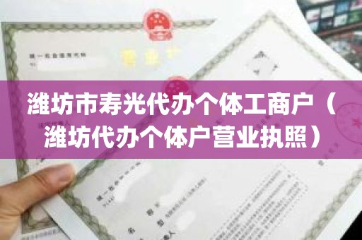 潍坊市寿光代办个体工商户（潍坊代办个体户营业执照）