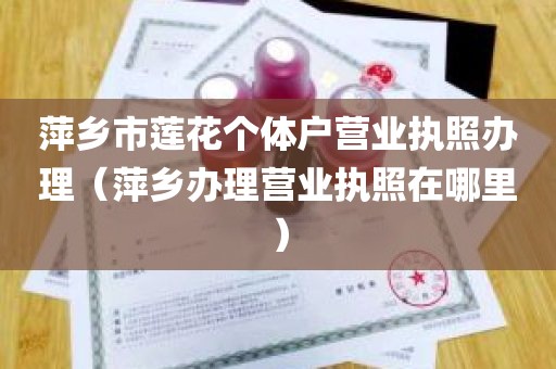 萍乡市莲花个体户营业执照办理（萍乡办理营业执照在哪里）