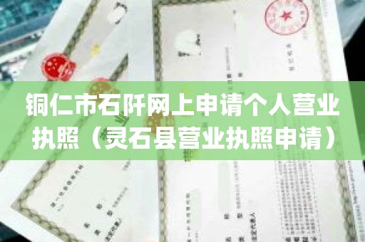 铜仁市石阡网上申请个人营业执照（灵石县营业执照申请）