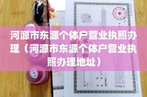 河源市东源个体户营业执照办理（河源市东源个体户营业执照办理地址）