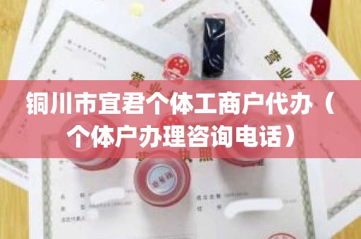 铜川市宜君个体工商户代办（个体户办理咨询电话）