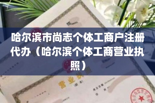 哈尔滨市尚志个体工商户注册代办（哈尔滨个体工商营业执照）