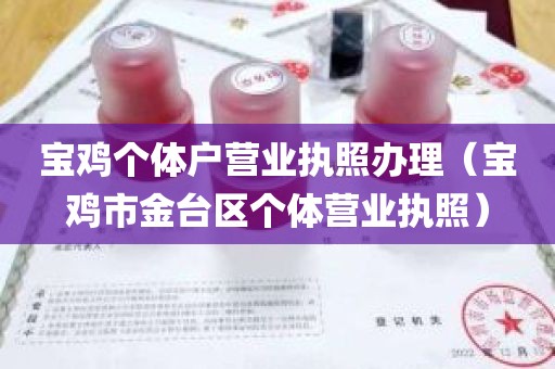 宝鸡个体户营业执照办理（宝鸡市金台区个体营业执照）