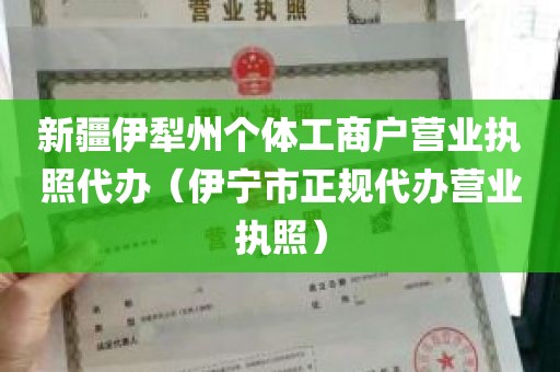 新疆伊犁州个体工商户营业执照代办（伊宁市正规代办营业执照）