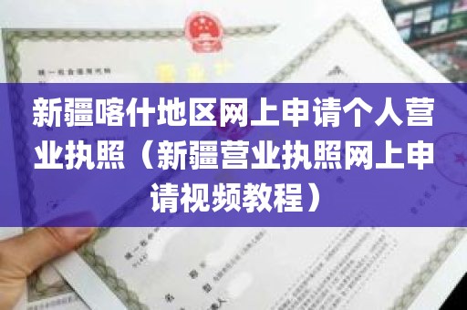 新疆喀什地区网上申请个人营业执照（新疆营业执照网上申请视频教程）