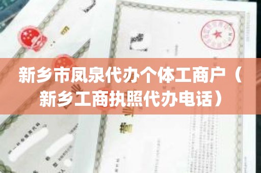 新乡市凤泉代办个体工商户（新乡工商执照代办电话）
