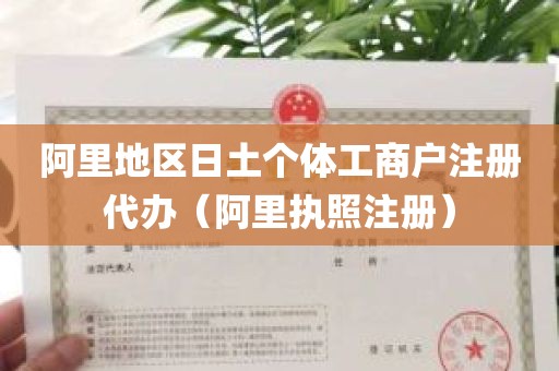 阿里地区日土个体工商户注册代办（阿里执照注册）