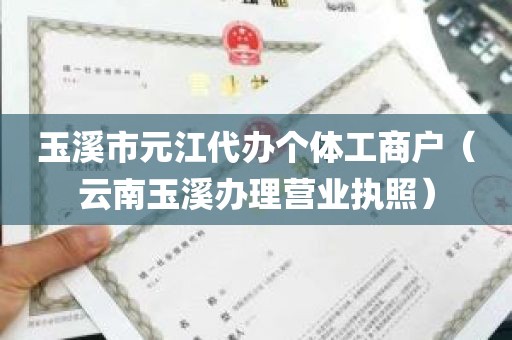玉溪市元江代办个体工商户（云南玉溪办理营业执照）