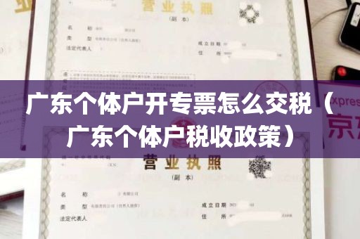 广东个体户开专票怎么交税（广东个体户税收政策）