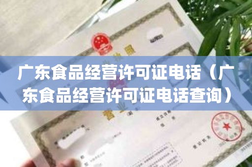 广东食品经营许可证电话（广东食品经营许可证电话查询）