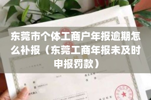 东莞市个体工商户年报逾期怎么补报（东莞工商年报未及时申报罚款）