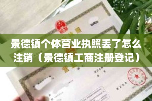 景德镇个体营业执照丢了怎么注销（景德镇工商注册登记）