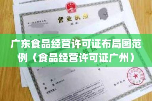 广东食品经营许可证布局图范例（食品经营许可证广州）