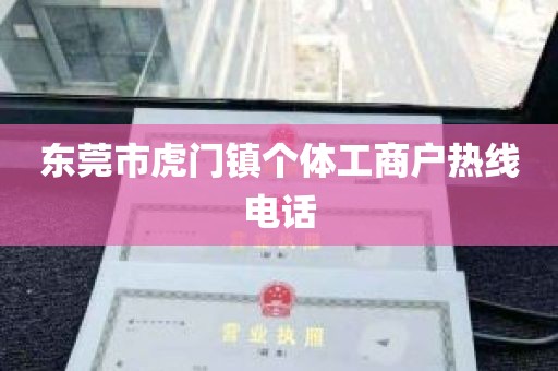 东莞市虎门镇个体工商户热线电话