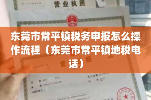 东莞市常平镇税务申报怎么操作流程（东莞市常平镇地税电话）