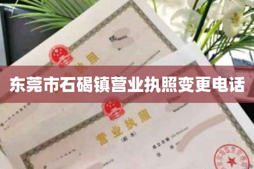 东莞市石碣镇营业执照变更电话