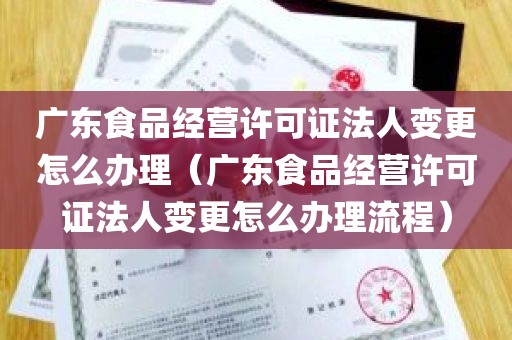 广东食品经营许可证法人变更怎么办理（广东食品经营许可证法人变更怎么办理流程）