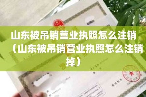 山东被吊销营业执照怎么注销（山东被吊销营业执照怎么注销掉）