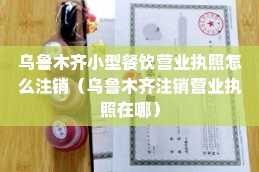 乌鲁木齐小型餐饮营业执照怎么注销（乌鲁木齐注销营业执照在哪）