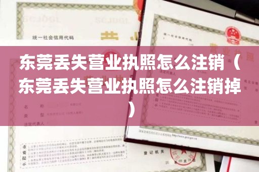 东莞丢失营业执照怎么注销（东莞丢失营业执照怎么注销掉）