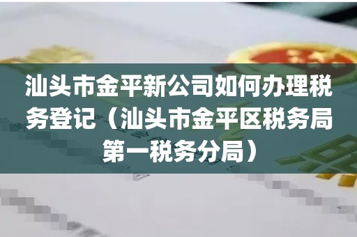 汕头市金平新公司如何办理税务登记（汕头市金平区税务局第一税务分局）