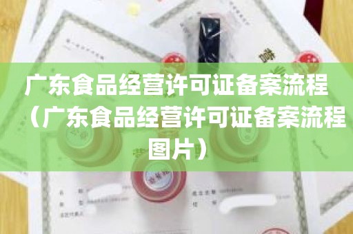 广东食品经营许可证备案流程（广东食品经营许可证备案流程图片）