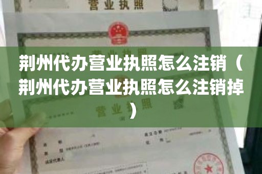 荆州代办营业执照怎么注销（荆州代办营业执照怎么注销掉）