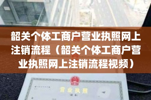 韶关个体工商户营业执照网上注销流程（韶关个体工商户营业执照网上注销流程视频）