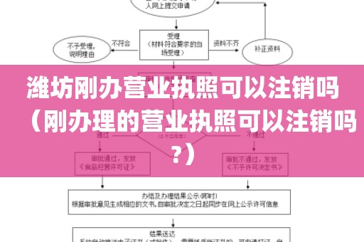 潍坊刚办营业执照可以注销吗（刚办理的营业执照可以注销吗?）