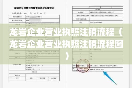 龙岩企业营业执照注销流程（龙岩企业营业执照注销流程图）