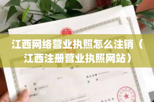 江西网络营业执照怎么注销（江西注册营业执照网站）