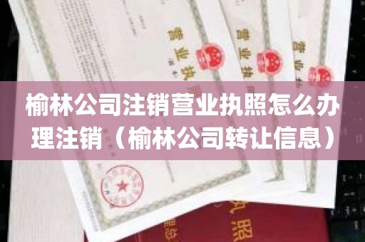 榆林公司注销营业执照怎么办理注销（榆林公司转让信息）