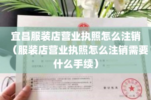 宜昌服装店营业执照怎么注销（服装店营业执照怎么注销需要什么手续）