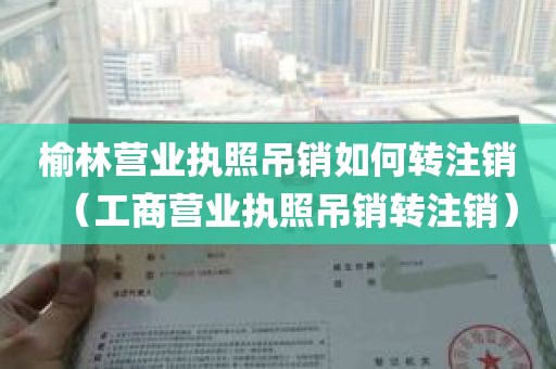 榆林营业执照吊销如何转注销（工商营业执照吊销转注销）