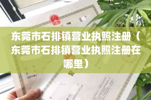 东莞市石排镇营业执照注册（东莞市石排镇营业执照注册在哪里）