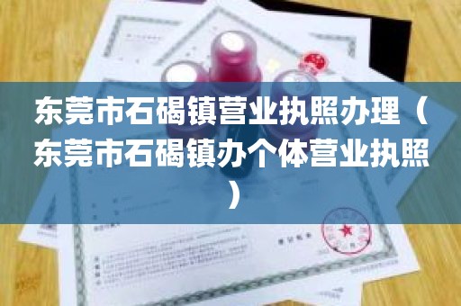 东莞市石碣镇营业执照办理（东莞市石碣镇办个体营业执照）