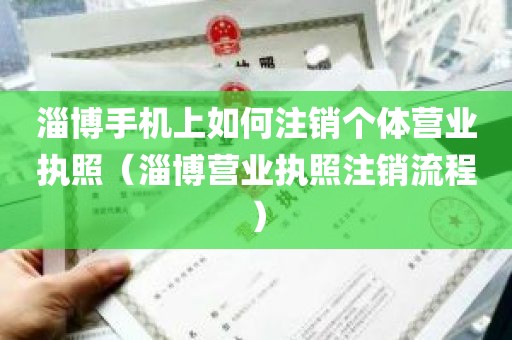 淄博手机上如何注销个体营业执照（淄博营业执照注销流程）