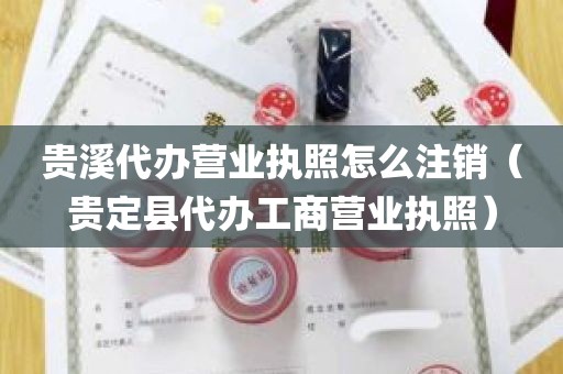 贵溪代办营业执照怎么注销（贵定县代办工商营业执照）